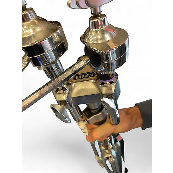 Used Yamaha 5 Piece maple custom black maple Drum Kit