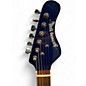 Used HardLuck Kings Southern Belle Blue Solid Body Electric Guitar