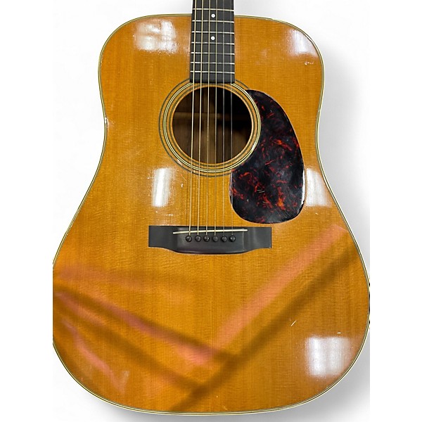 Vintage 1965 Martin D-28 Natural Acoustic Electric Guitar
