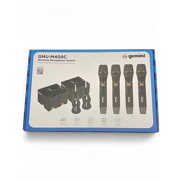 Used Gemini GMU-M400C Handheld Wireless System