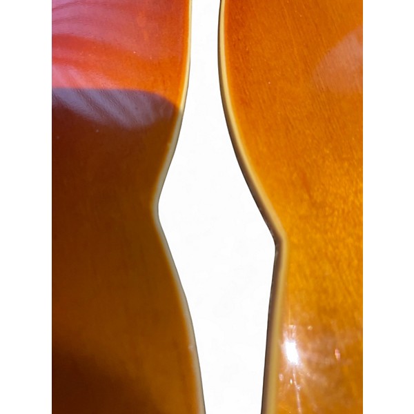 Vintage 1990s Vantage 655 Cherry Sunburst Hollow Body Electric Guitar