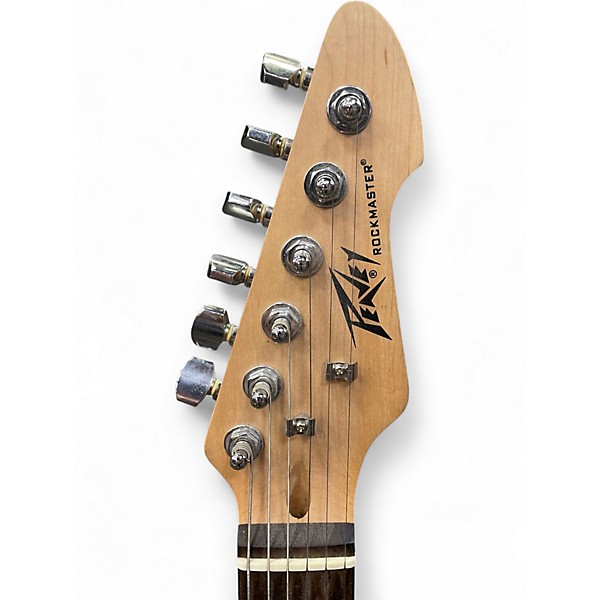 Used Peavey ROCKMASTER Silver Sparkle Solid Body Electric Guitar