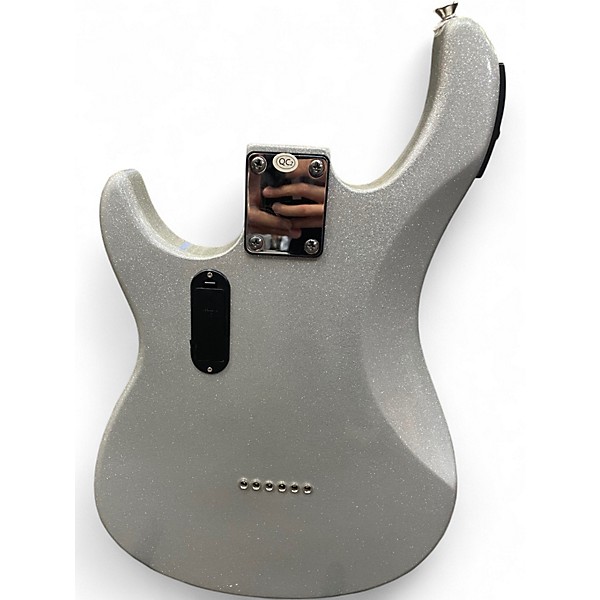 Used Peavey ROCKMASTER Silver Sparkle Solid Body Electric Guitar