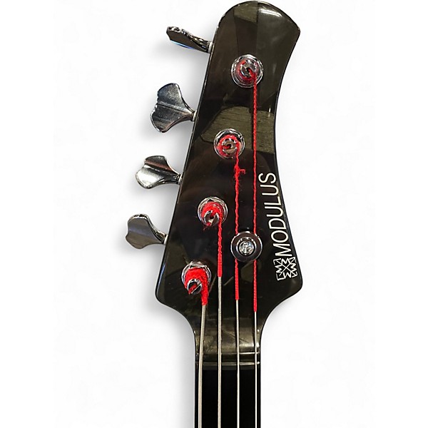 Used Modulus FB4 Funk Unlimited Black Electric Bass Guitar
