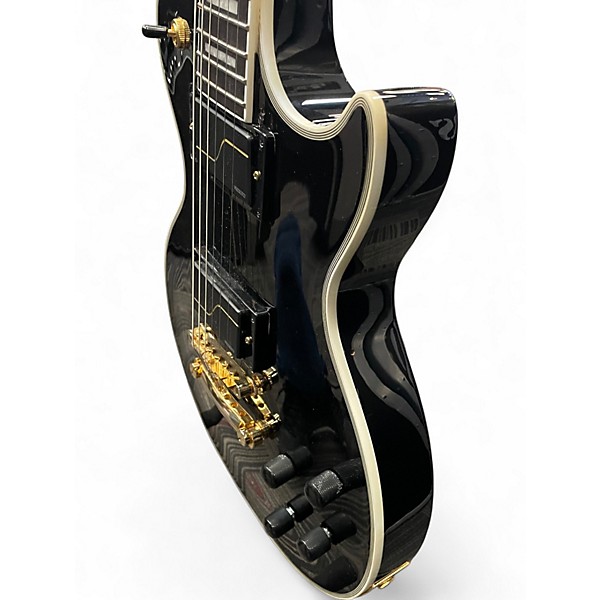 Used Epiphone Matt Heafy Les Paul Custom Black Solid Body Electric Guitar