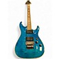 Used Schecter Guitar Research Omen Extreme 6 Trans Blue Solid Body Electric Guitar thumbnail