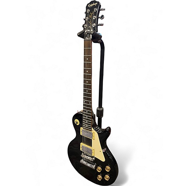 Used Epiphone Les Paul 100 Bolt On Black Solid Body Electric Guitar