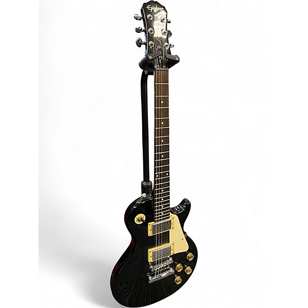 Used Epiphone Les Paul 100 Bolt On Black Solid Body Electric Guitar