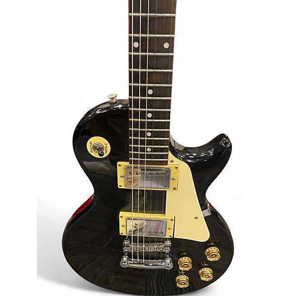 Used Epiphone Les Paul 100 Bolt On Black Solid Body Electric Guitar