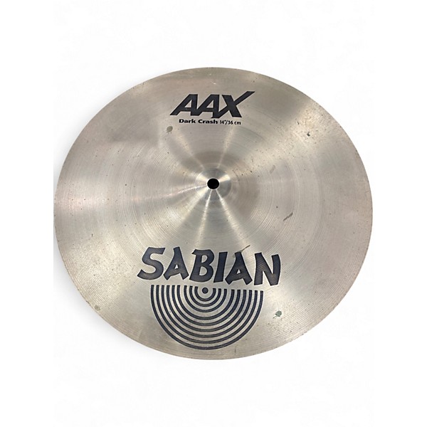 Used SABIAN 14in AAX Series Dark Crash Cymbal
