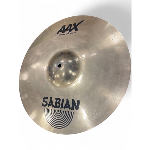 Used SABIAN 18in AAX X-Plosion Cymbal