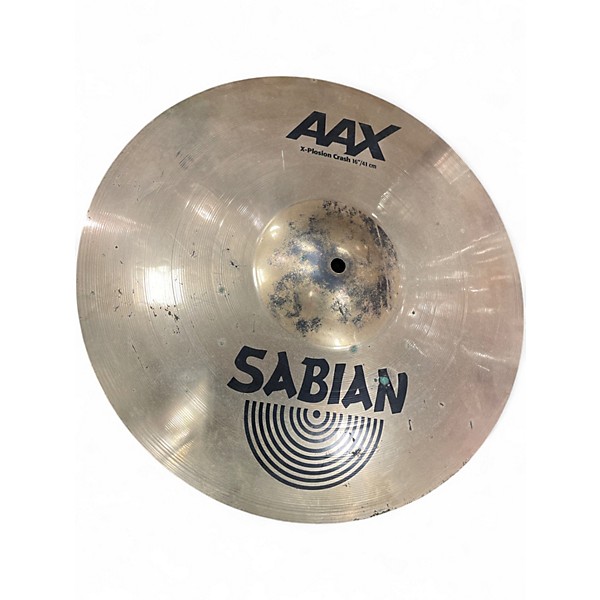Used SABIAN 16in AAX Xplosion Crash Cymbal