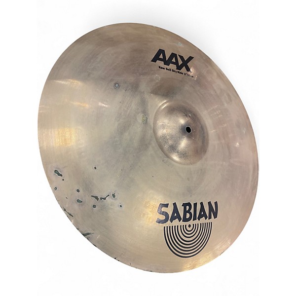 Used SABIAN 21in AAX Raw Bell Dry Ride Cymbal