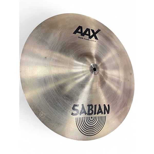 Used SABIAN 18in AAX Series Dark Crash Cymbal