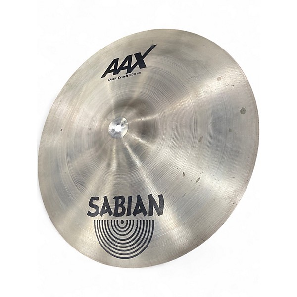 Used SABIAN 18in AAX Series Dark Crash Cymbal