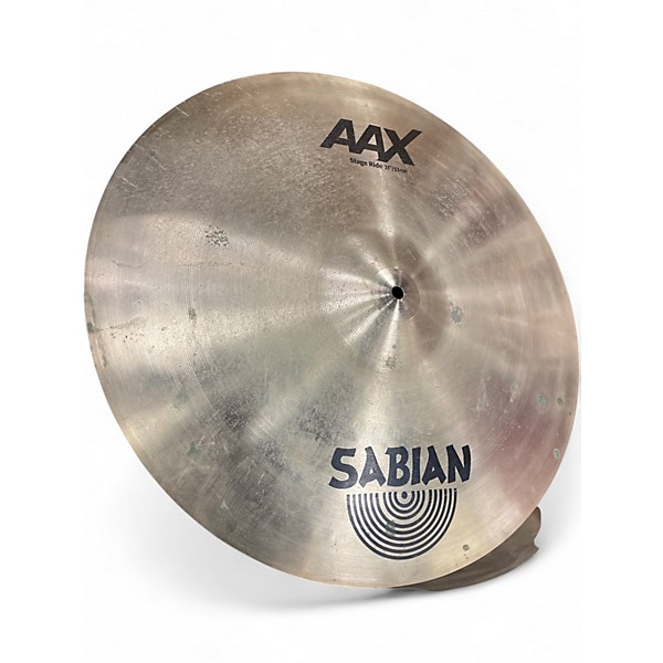 Used SABIAN 21in AAX Stage Ride Cymbal