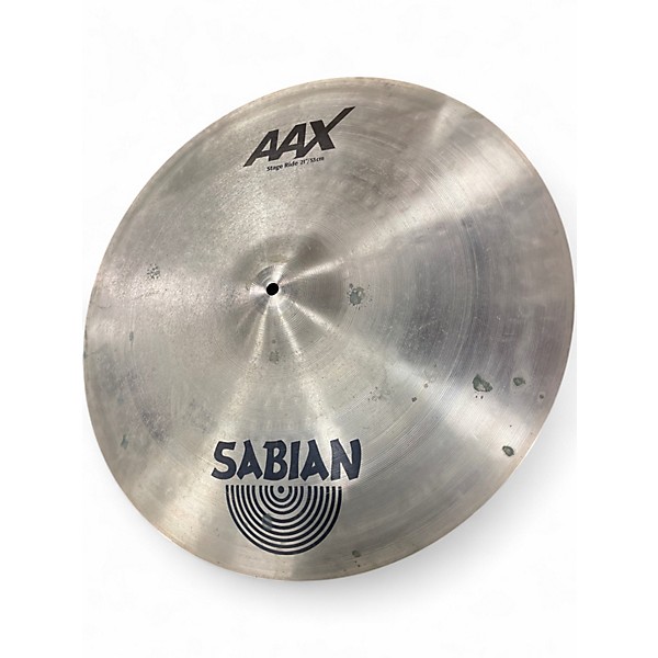 Used SABIAN 21in AAX Stage Ride Cymbal
