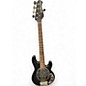 Used Ernie Ball Music Man STINGRAY SUB 5 Black Electric Bass Guitar thumbnail