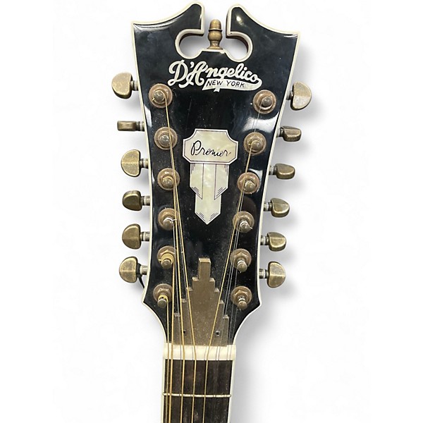 Used D'Angelico Premier FULTON 2 Color Sunburst 12 String Acoustic Electric Guitar