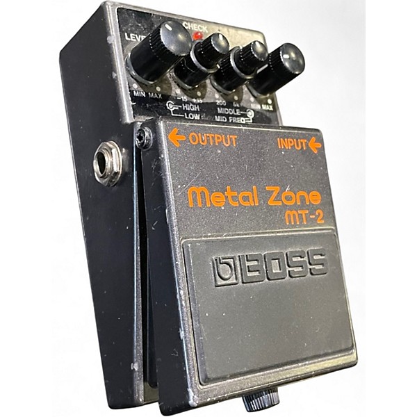 Used BOSS MT2 Metal Zone Distortion Effect Pedal
