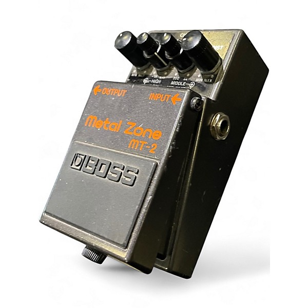 Used BOSS MT2 Metal Zone Distortion Effect Pedal