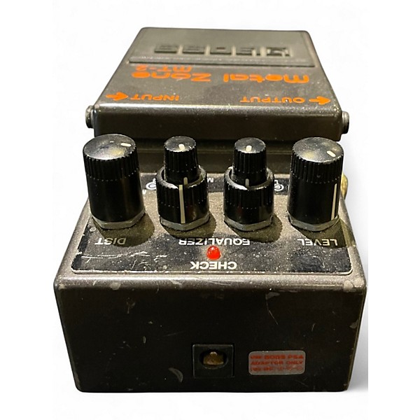 Used BOSS MT2 Metal Zone Distortion Effect Pedal