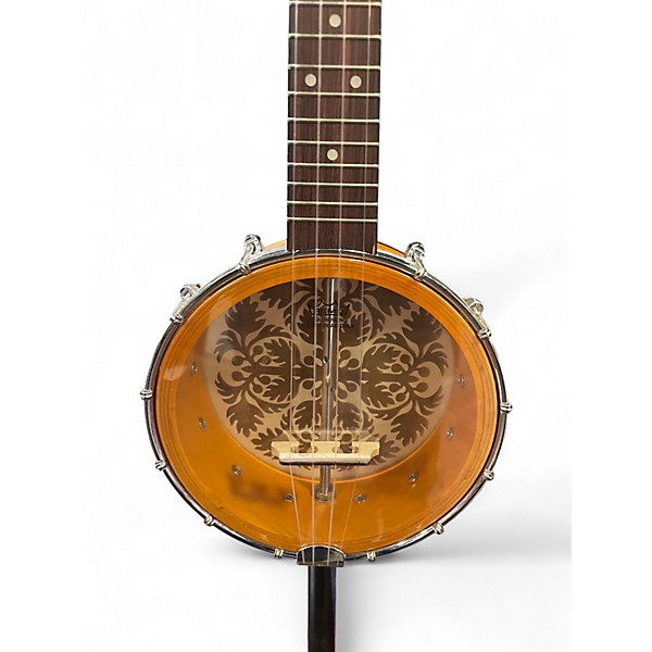 Used Luna Uke  Natural Banjolele