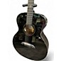 Used Alvarez ABT610EBK Baritone Black Acoustic Electric Guitar