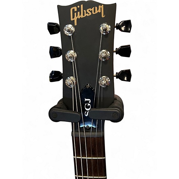 Used Gibson SGJ Chocolate Solid Body Electric Guitar