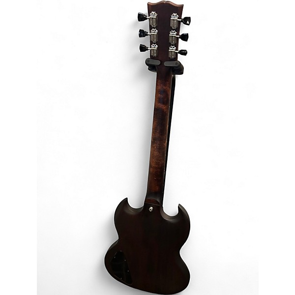 Used Gibson SGJ Chocolate Solid Body Electric Guitar