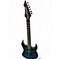 Used Diamond LTF SERIES Blue to Black Fade Solid Body Electric Guitar thumbnail