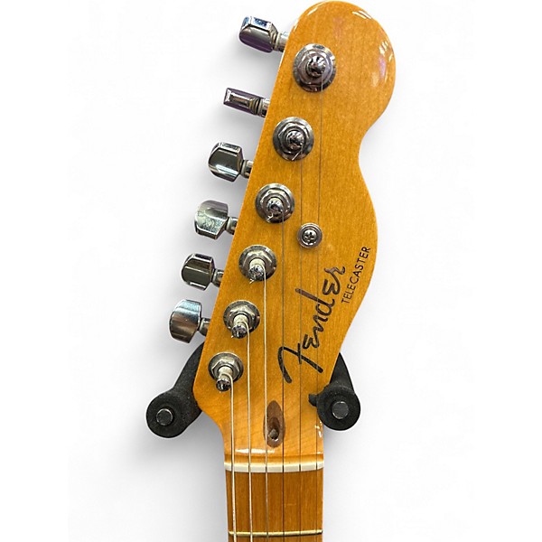 Used Fender American Deluxe Telecaster Thinline Natural Hollow Body Electric Guitar