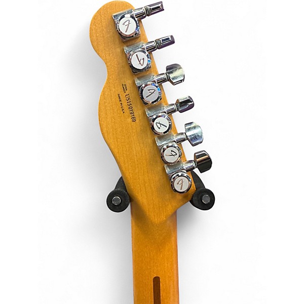 Used Fender American Deluxe Telecaster Thinline Natural Hollow Body Electric Guitar