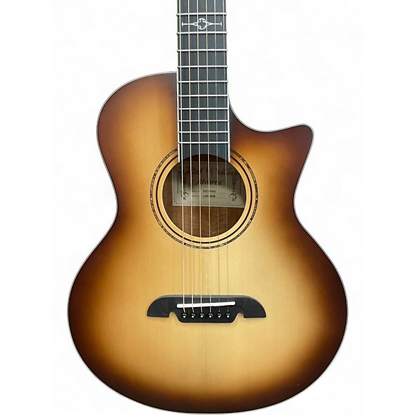 Used Alvarez LJ2CESHB Sandburst Acoustic Electric Guitar