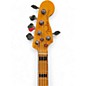 Used Fender American Ultra Jazz Bass V ARCTIC PEARL Electric Bass Guitar