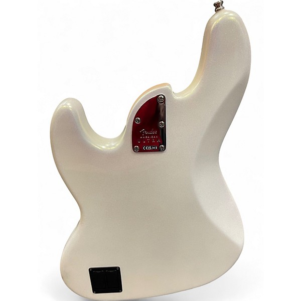 Used Fender American Ultra Jazz Bass V ARCTIC PEARL Electric Bass Guitar