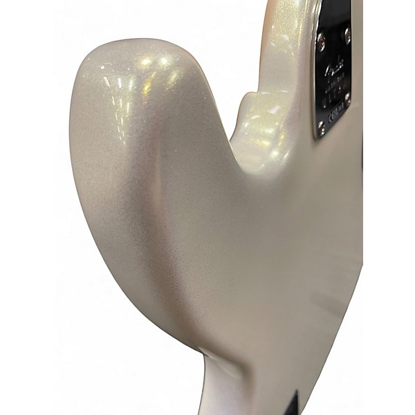 Used Fender American Ultra Jazz Bass V ARCTIC PEARL Electric Bass Guitar