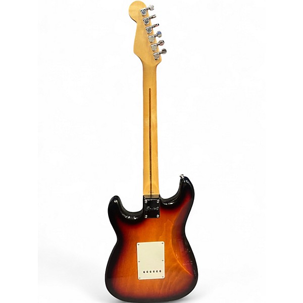 Used Squier Pro Tone Stratocaster 3 Color Sunburst Solid Body Electric Guitar