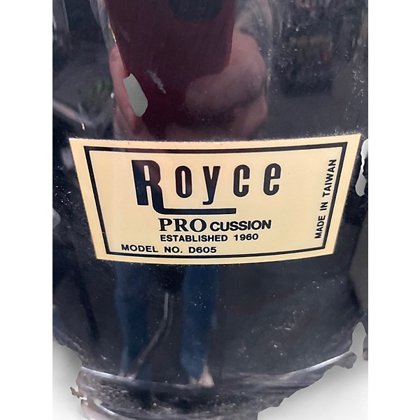 Used Royce 3 Piece D605 Black Drum Kit