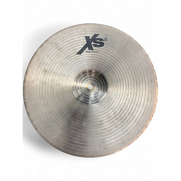 Used SABIAN 14in XS20 Hi Hat Pair Cymbal