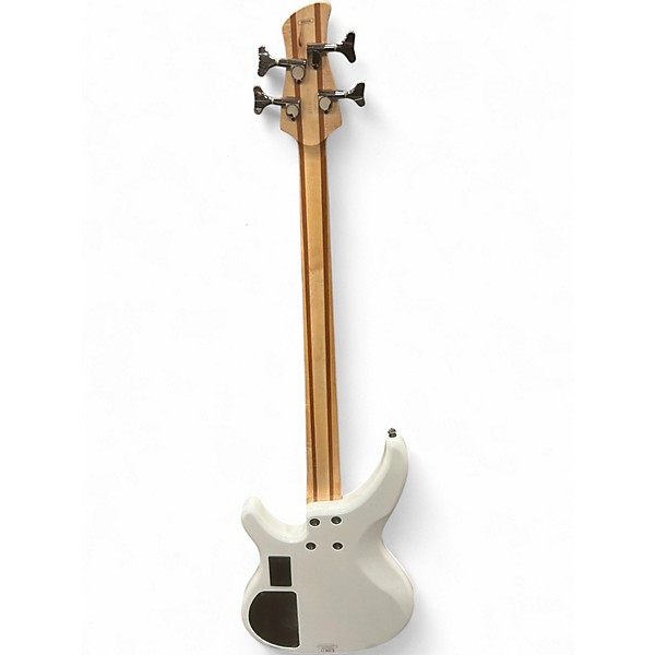 Used Yamaha TRBX304 White Electric Bass Guitar