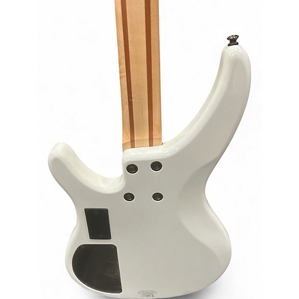 Used Yamaha TRBX304 White Electric Bass Guitar