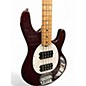 Used Sterling by Music Man RAY4HH Wine Red Electric Bass Guitar
