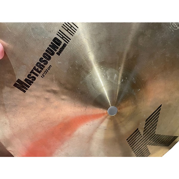 Used Zildjian 13in Mastersound Hi Hat Pair Cymbal