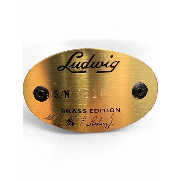 Used Ludwig 14in Brass Edition Chrome Drum