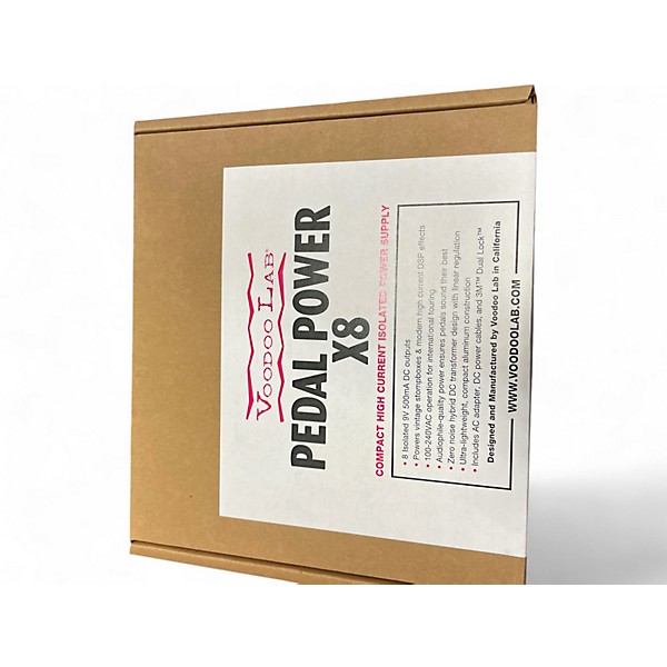 Used Voodoo Lab PEDAL POWER X8 Power Supply