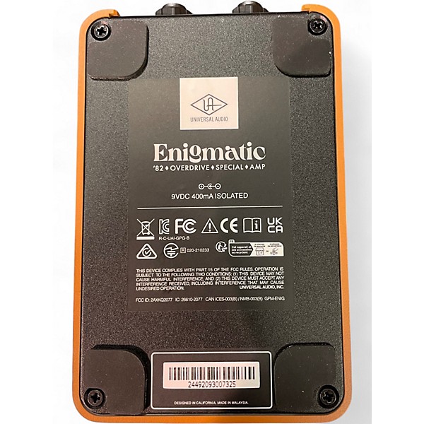 Used Universal Audio ENIGMATIC '82 OVERDRIVE SPECIAL Effect Processor