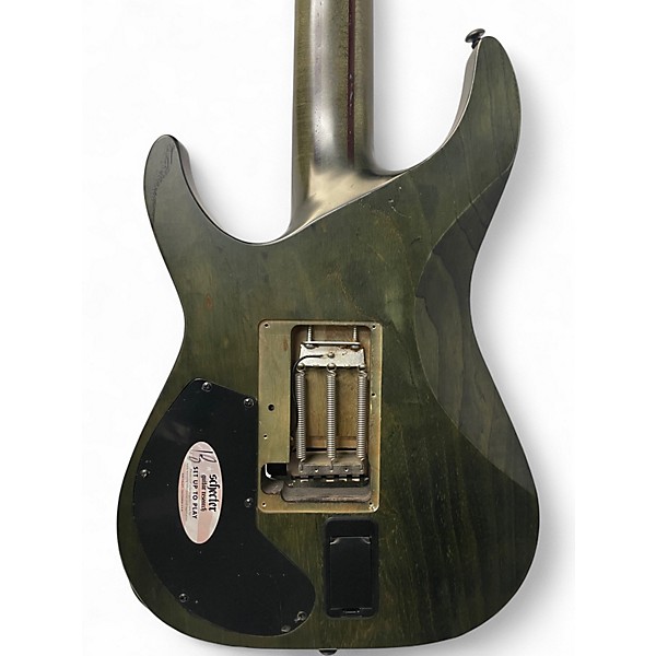 Used Schecter Guitar Research C-7 FR-S Apocalypse Red Reign Solid Body Electric Guitar