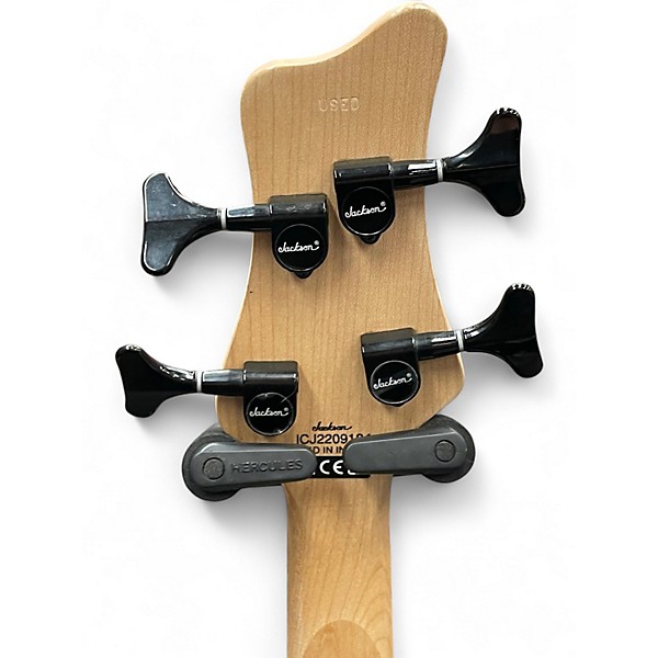 Used Jackson JS2 Spectra Snow White Electric Bass Guitar