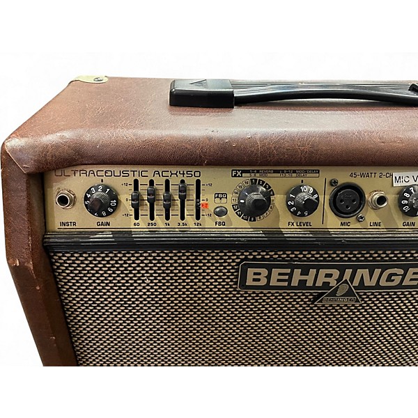 Used Behringer Ultracoustic ACX450 Acoustic Guitar Combo Amp